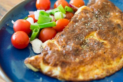 Ham and Cheese Omelette